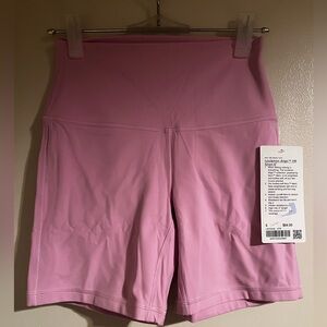 NWT Size 6 Lululemon ALIGN HR shorts 6" VITP